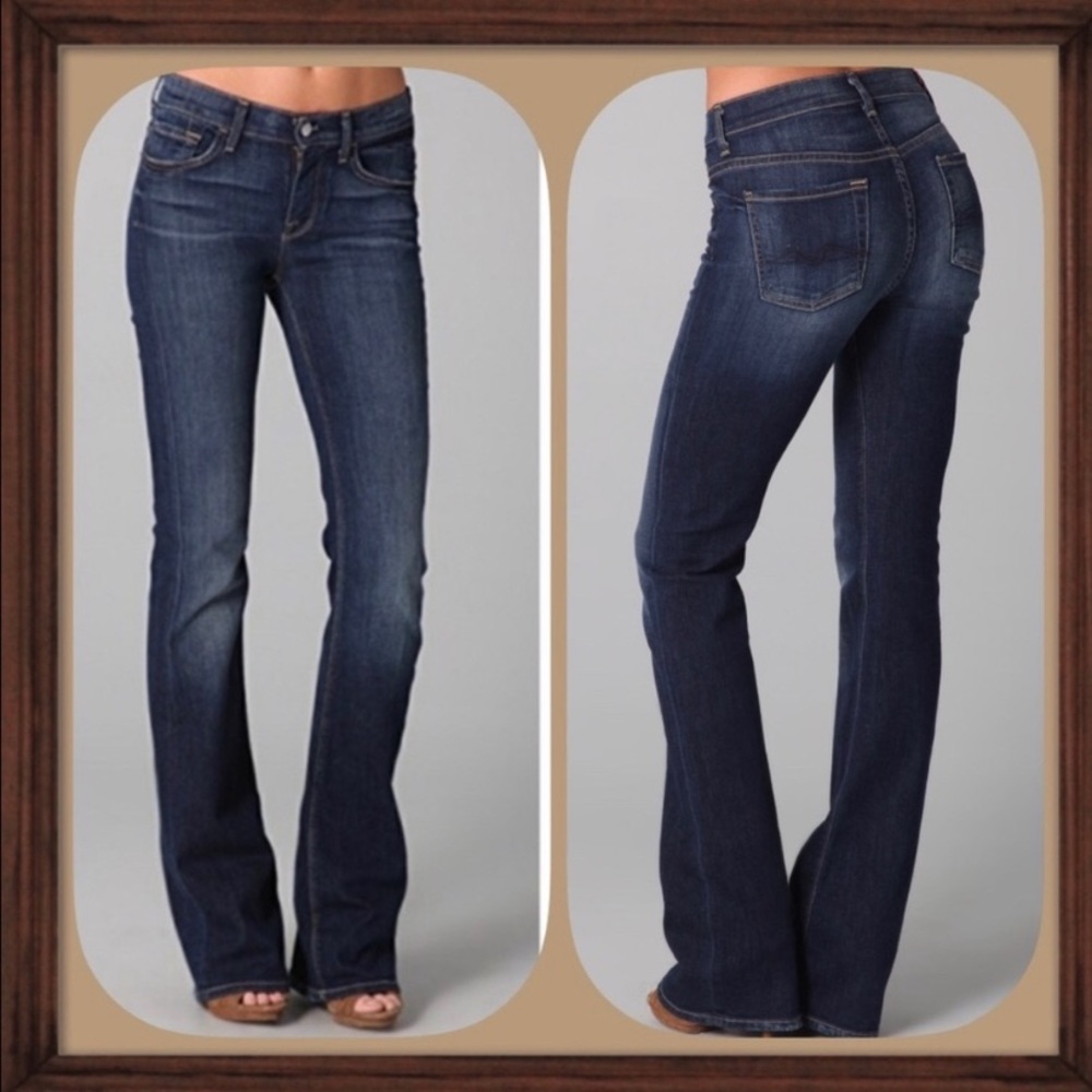 7 for all Mankind flared jeans size 25